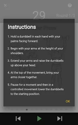 Dragon Workout android App screenshot 1